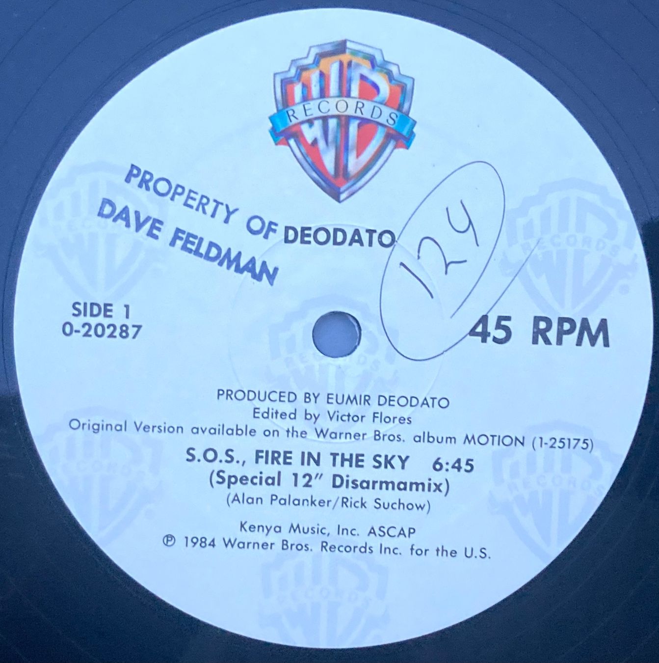 Dischi in vinile: DEODATO - S.O.S. FIRE IN THE SKY – Usato da Poliez-Pittet venduto da Newtown-Records 2