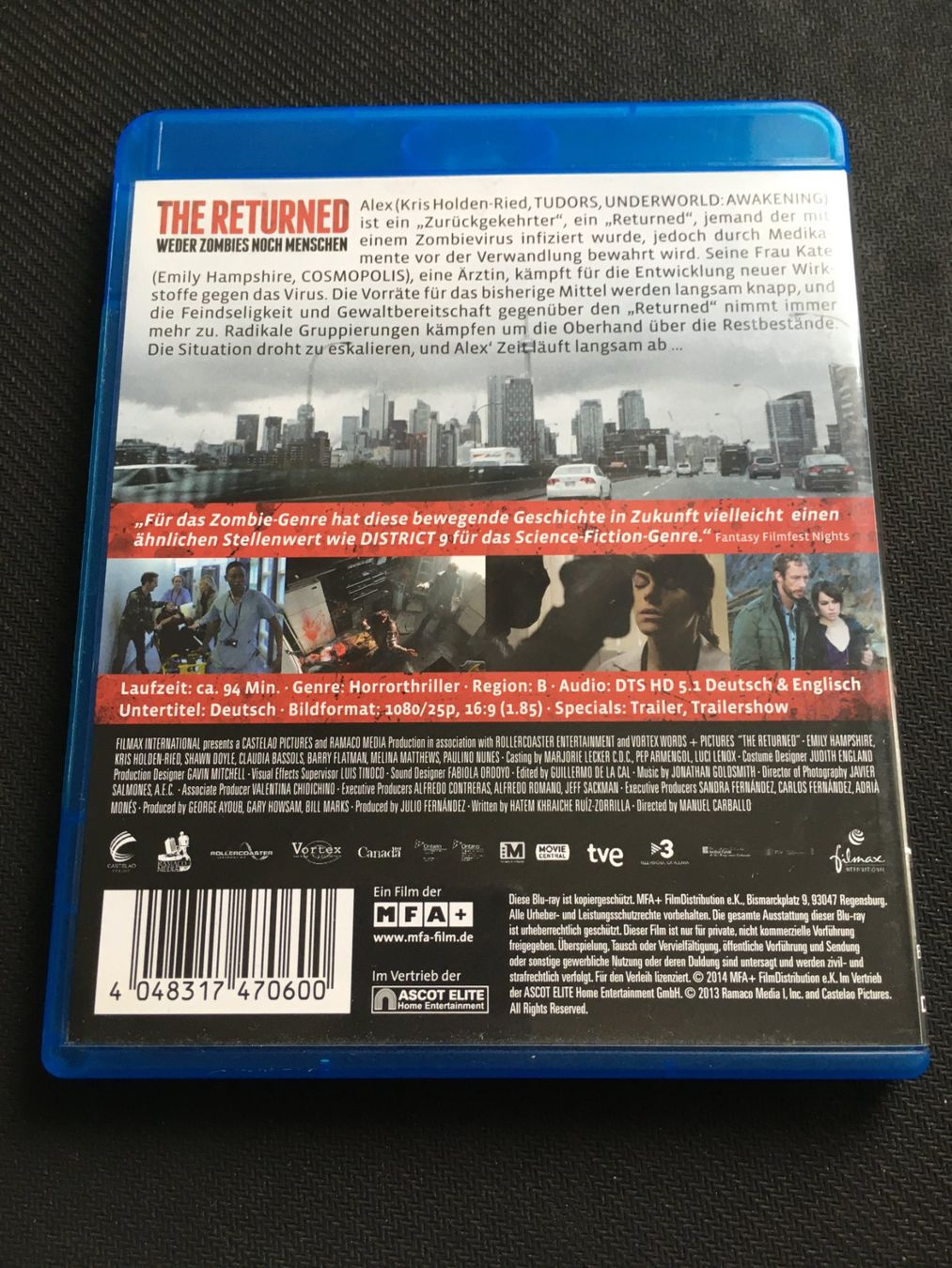 Alle DVDs: The Returned - Weder Zombies noch Menschen [Blu-ray] – Gebraucht aus St.Gallen von MedienJoe 1
