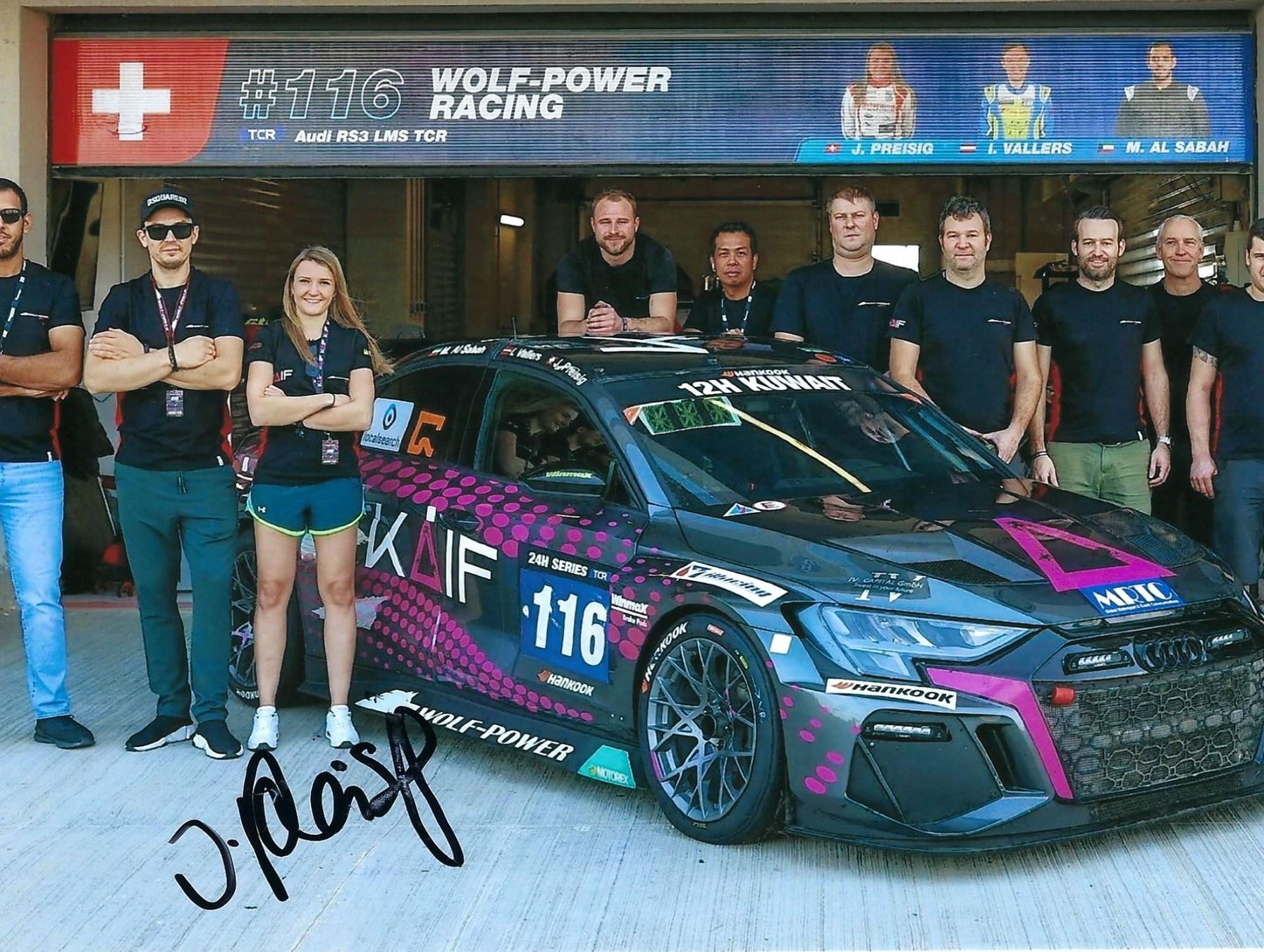 Autografi: Jasmin Preisig, 24H Series – Usato da Aarburg venduto da Hktm