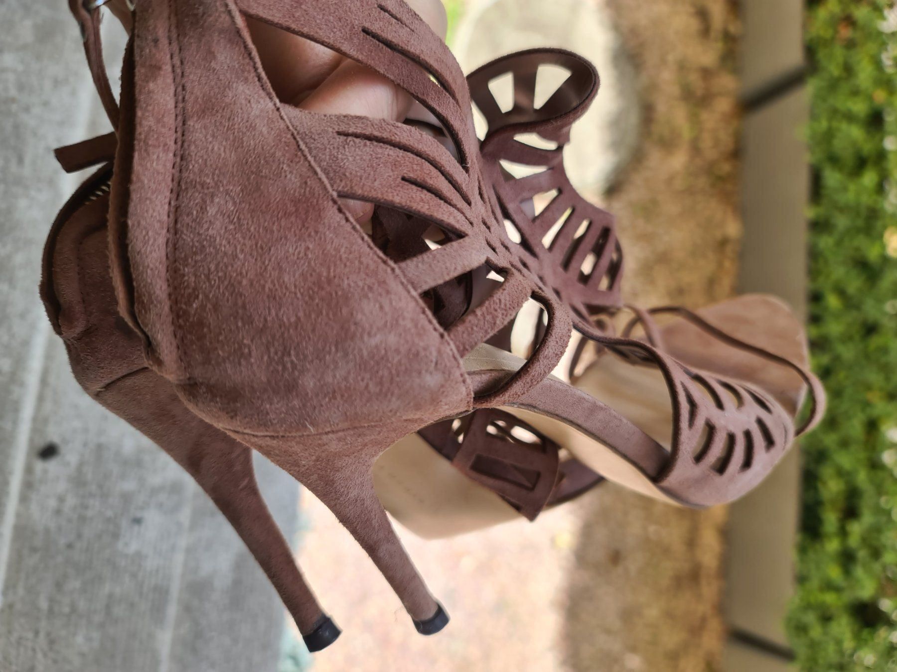 Zara Damenschuhe: Zara Wildleder Sandalen – Gebraucht aus Zürich von Fashionista00 3