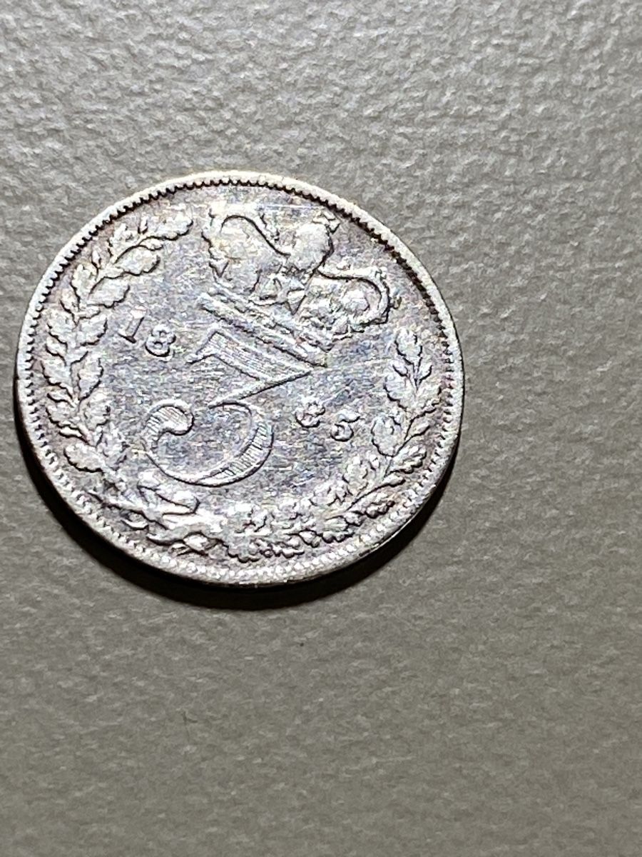 Tutti le monete: GB - 3 pence - 1885 - Victoria - AG – Usato da Payerne venduto da Mike1682