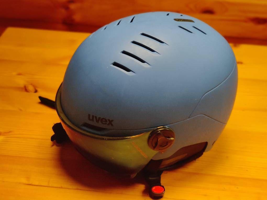 Caschi: UVEX Rocket Jr Skihelm, blau – Usato da Niederuzwil venduto da Krypton85 2