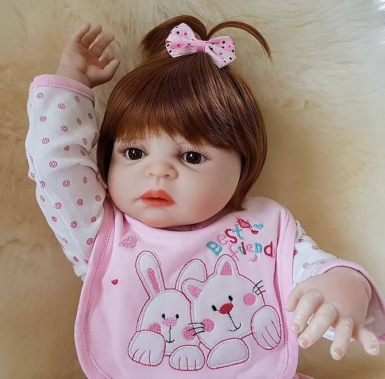 Bambole: Spielpuppe Ella ca. 55 cm gross – Nuovo (secondo la descrizione) da Zürich venduto da Greenthesheep