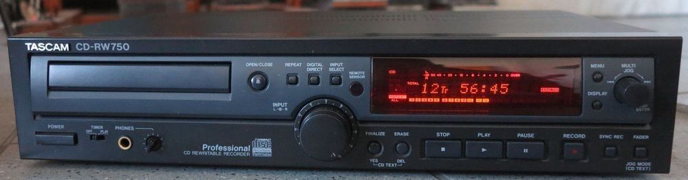 TASCAM CD-RW 750 | Kaufen auf Ricardo