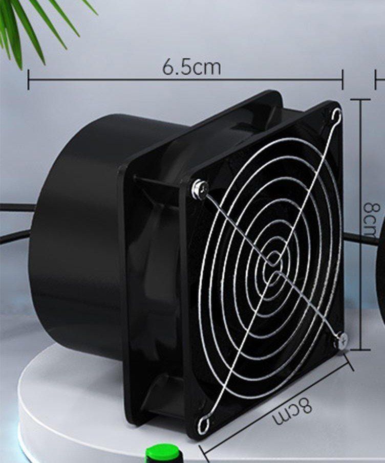 Ventilatori: Abluft ventilator geräuschlos Gewächshaus mit 6meter Rohr – Nuovo (secondo la descrizione) da Kirchdorf AG venduto da Apost008 8