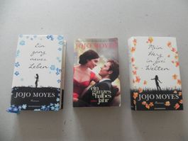 3  Bücher Taschenbuch von Autorin Jojo Moyes 2015 - 2018