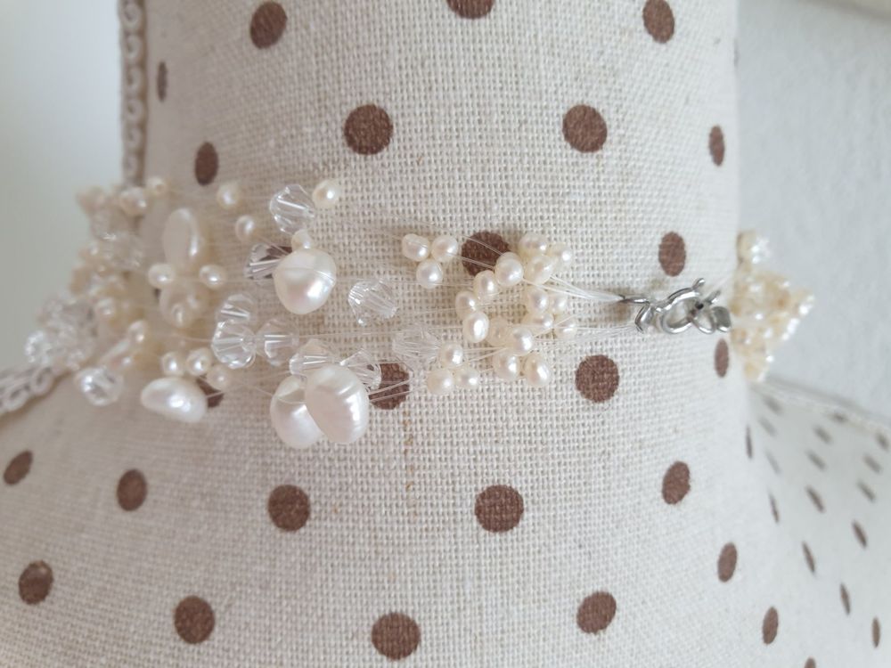 Cangall Brautschmuck Set Mit Strass & Kristall - Elegante Halskette & Ohrringe Für Hochzeit & Ball
