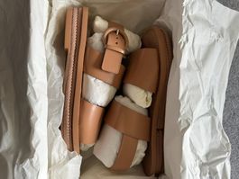 NEW! Sandales CÉLINE slingback beige - 37/38