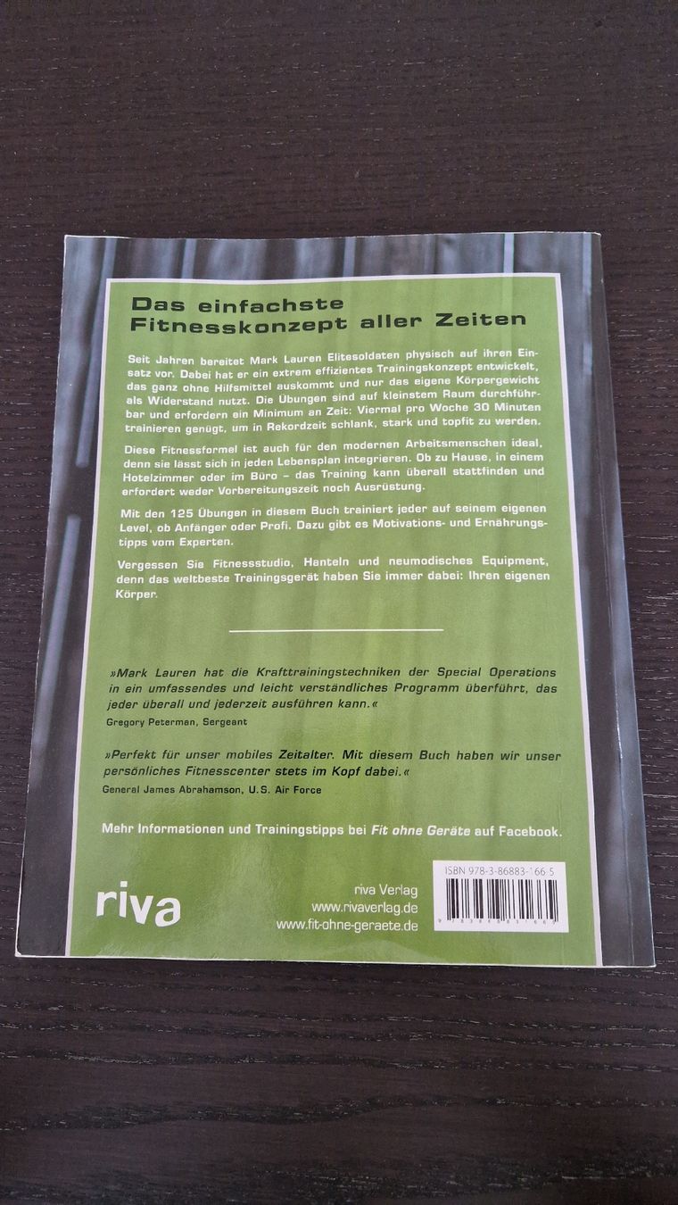 Libri: Fir ohne Geräte - Mark Lauren – Usato da Walenstadt venduto da jan_dcn2 1