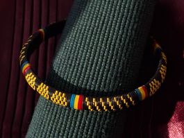 Handgemachtes Zuni Armband, Ethno Style. 6,3 cm M