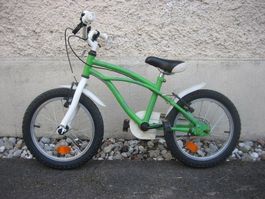 Kindervelo 16 Zoll, grün