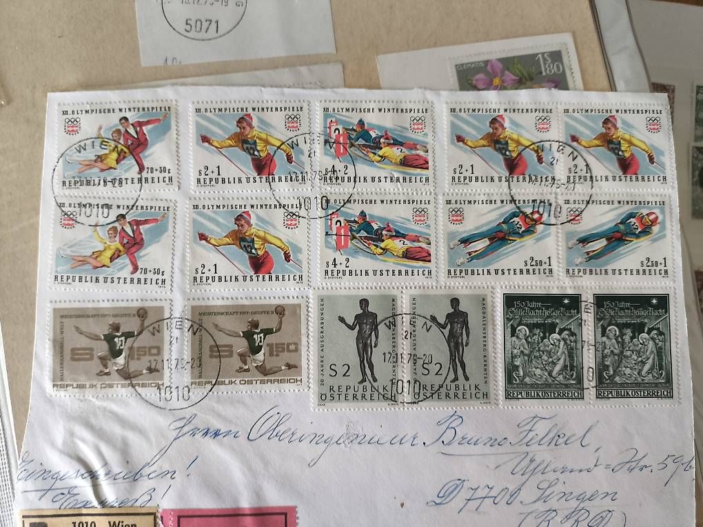 Alle Briefmarken: Collezione francobolli Austria – Gebraucht aus Locarno von sergi28 3