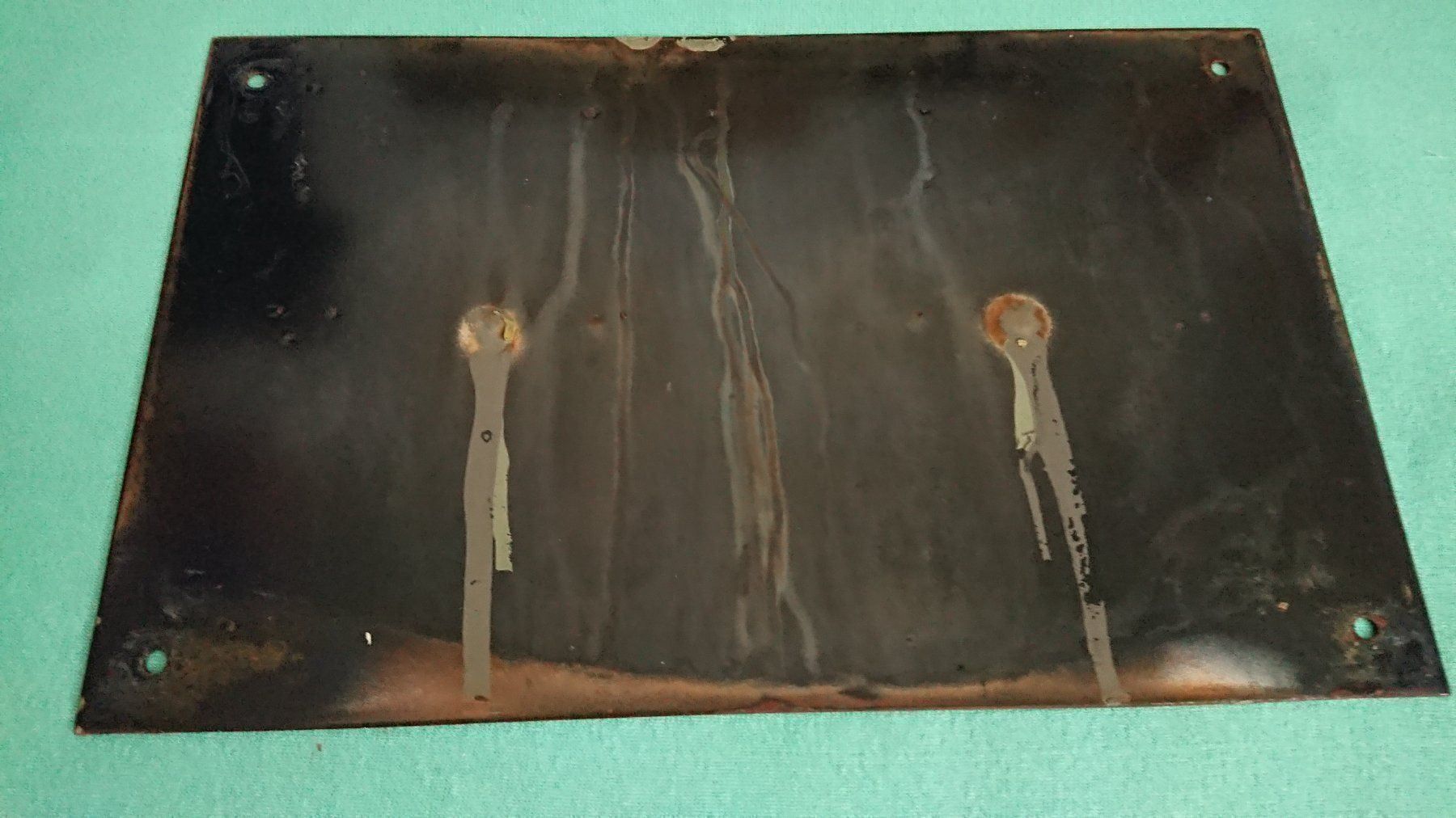 Insegne: Une plaque émaillé – Usato da Cortaillod venduto da signep 2