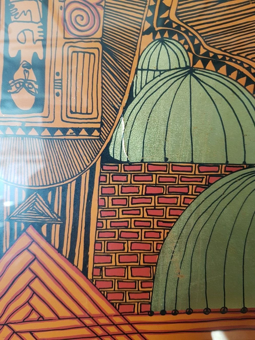 Gemälde: Jörg Shimon Schuldhess, EA Serigrafie, 1976 – Gebraucht aus Buchrain von rom_r5bh 3
