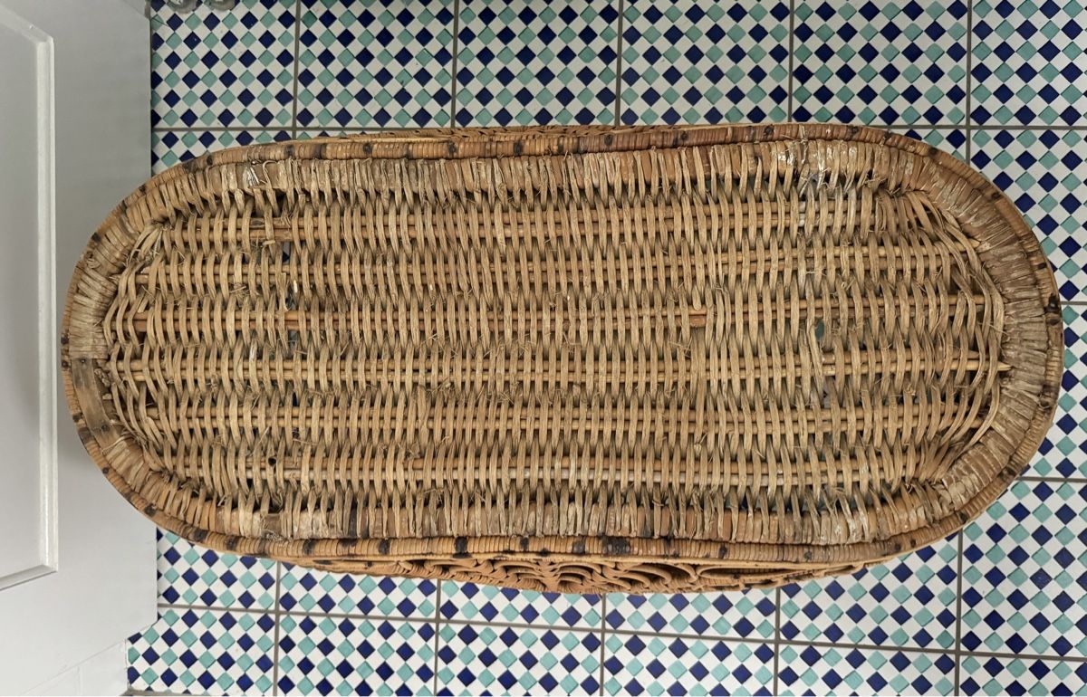 Sonstige Antiquitäten & Kunst: Seltener, wunderschöner Korb 54 x 101 cm – Gebraucht aus Hedingen von jackie74 3