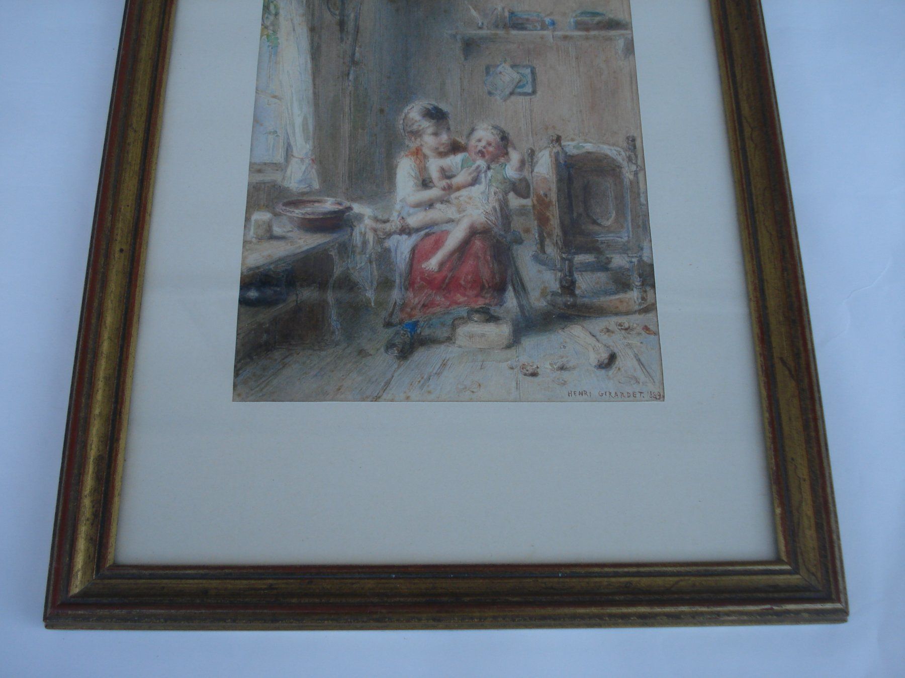 Dipinti: Edouard-Henri Girardet 1819-1880 – Usato da Basel venduto da art.basel 2