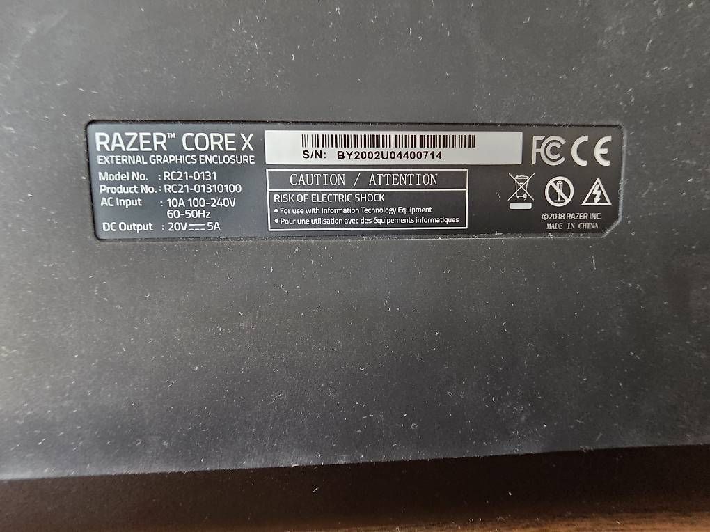 Gehäuse: Razer Core X  – Gebraucht aus Zug von mic_6jtb 1