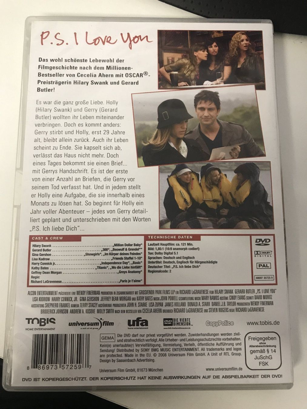 Tous les DVDs: DVD- P.S. I love you – D'occasion à Guntershausen par Gloominati 1