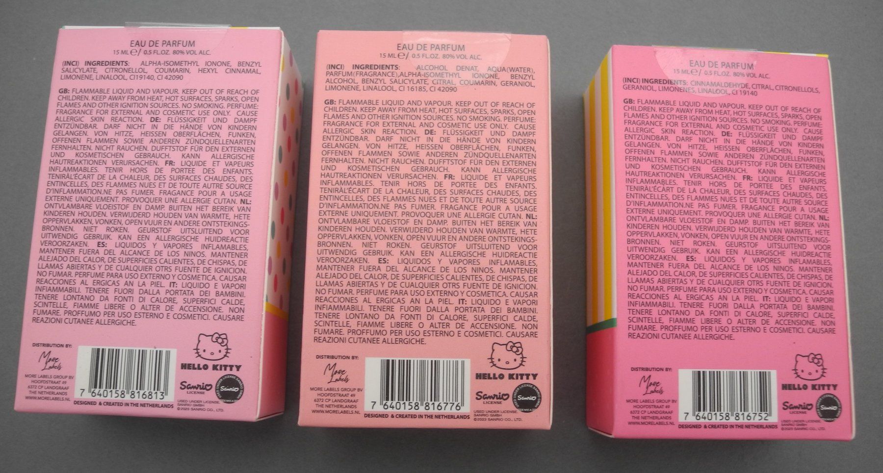 Profumi & Eau de Toilette: 3 x Hello Kitty Eau de Parfum, Nr. 54k – Nuovo e nell'imballaggio originale da Kottwil venduto da Crazyrolf 2