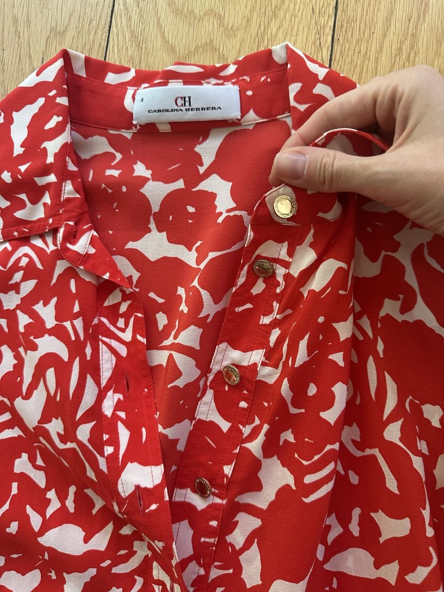 Carolina Herrera Vestiti: Carolina Herrera silk dress – Usato da Geneve venduto da iri_dr5s 1