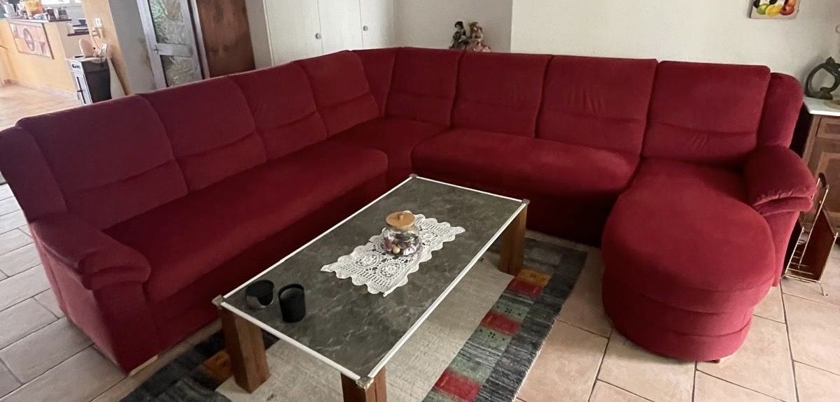 Sofas: Ecksofa bordeaux – Gebraucht aus Winterberg ZH von Marina_M88 1