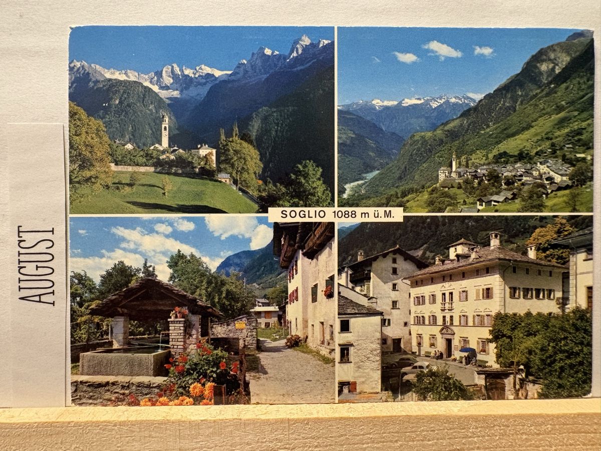 Cartoline postali: AK von Soglio – Usato da Rümlang venduto da Kartenpost1