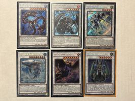 Yugioh Synchro Paket 6X Secret Rare in super Zustand