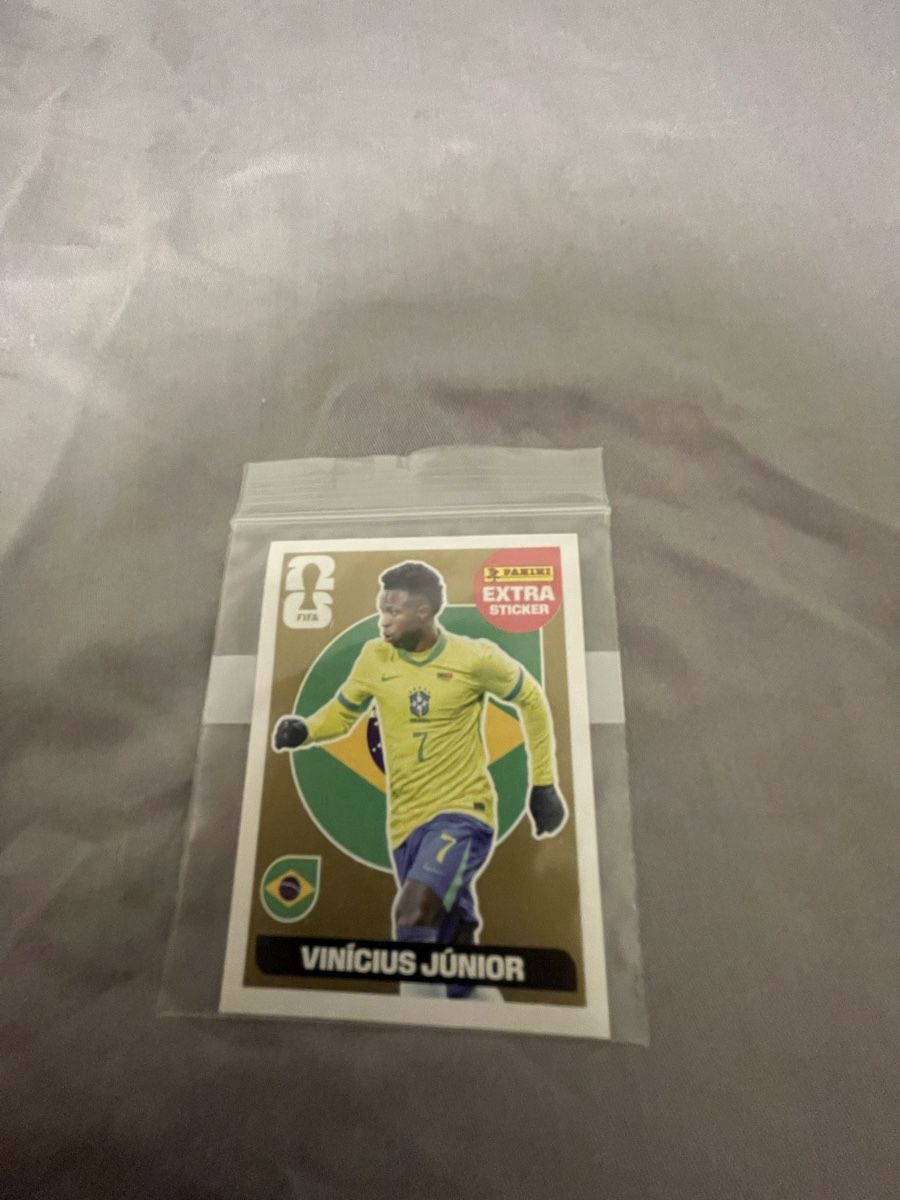 Panini Carte collezionabili: Extrasticker Panini Vinicius Junior Gold – Nuovo e nell'imballaggio originale da Hinwil venduto da yve_2qz2