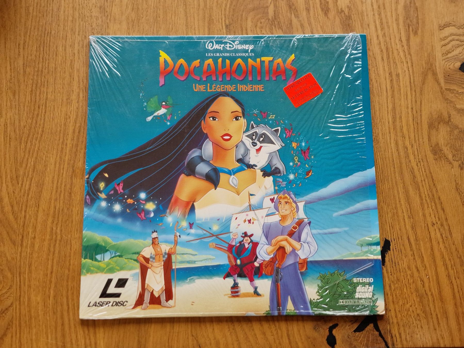 Tous les DVDs: Pocahontas - LaserDisc - PAL VF – D'occasion à Courgenay par Periote00