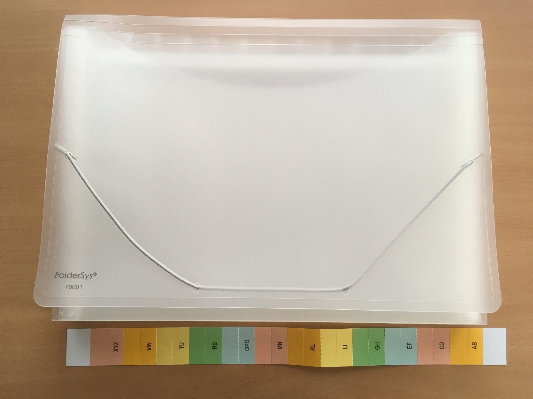 Raccoglitori: Fächertasche – Mappe transparent 12 teilig – Nuovo e nell'imballaggio originale da Grenchen venduto da Kogi7