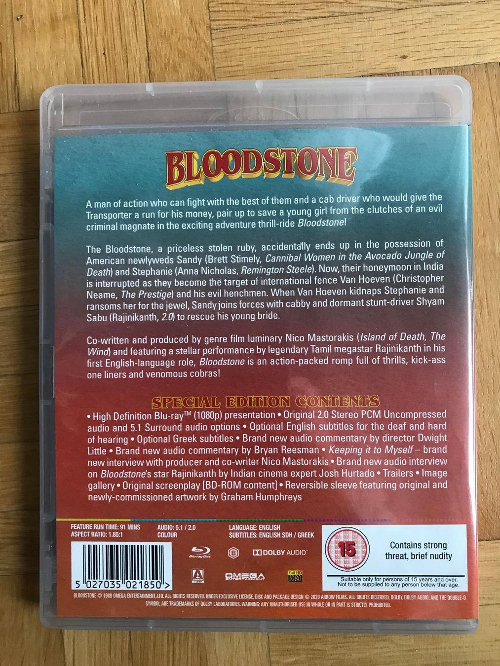 Tutti i DVDs: Bloodstone - mit Booklet - Arrow Video - Blu-ray – Nuovo (secondo la descrizione) da Zürich venduto da Malcom 2