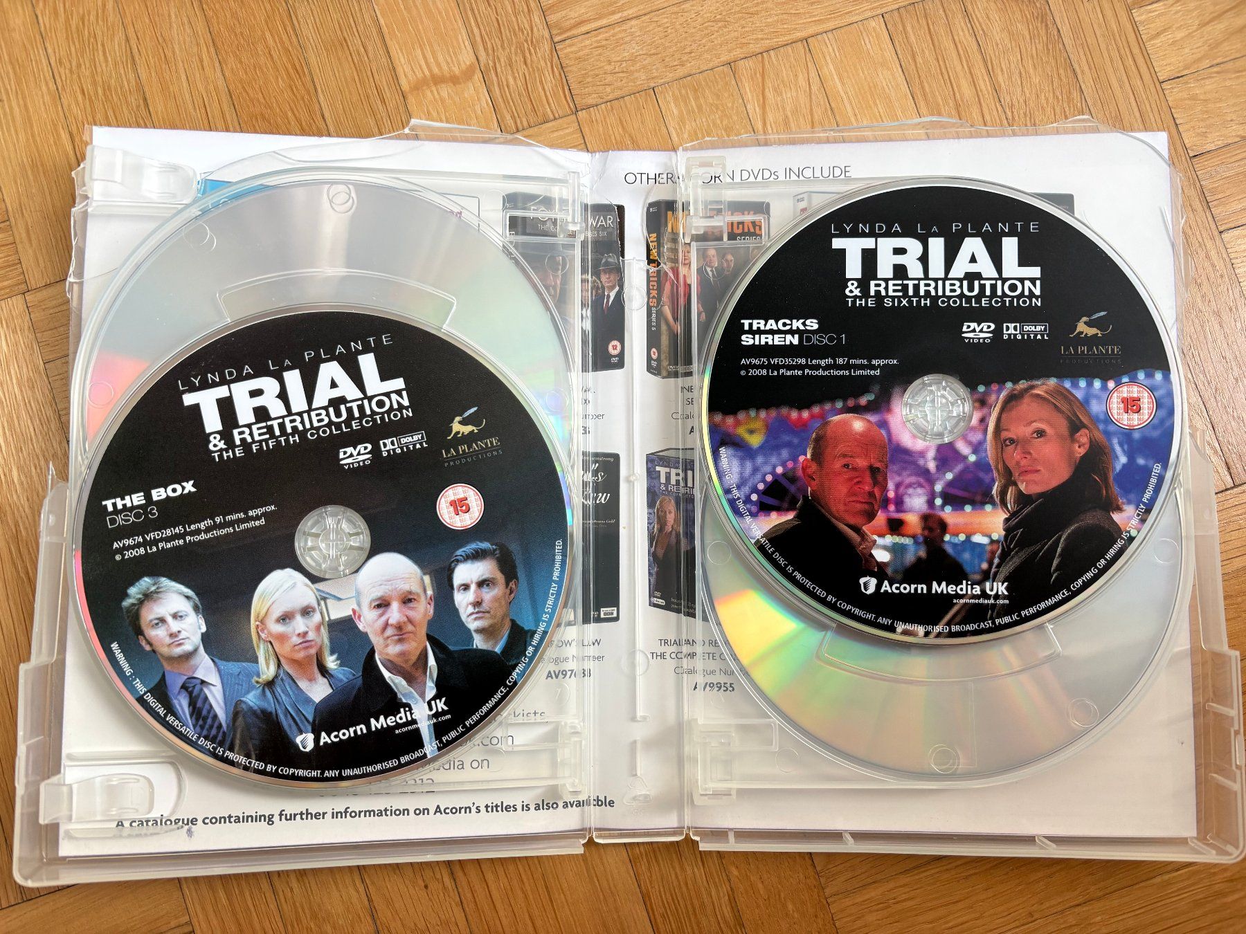 Tutti i DVDs: Trial & Retribution - Complete Series - DVD – Usato da Zürich venduto da Malcom 7