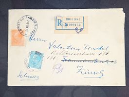 CL25 Enveloppe + Timbre Bulgarie 1943