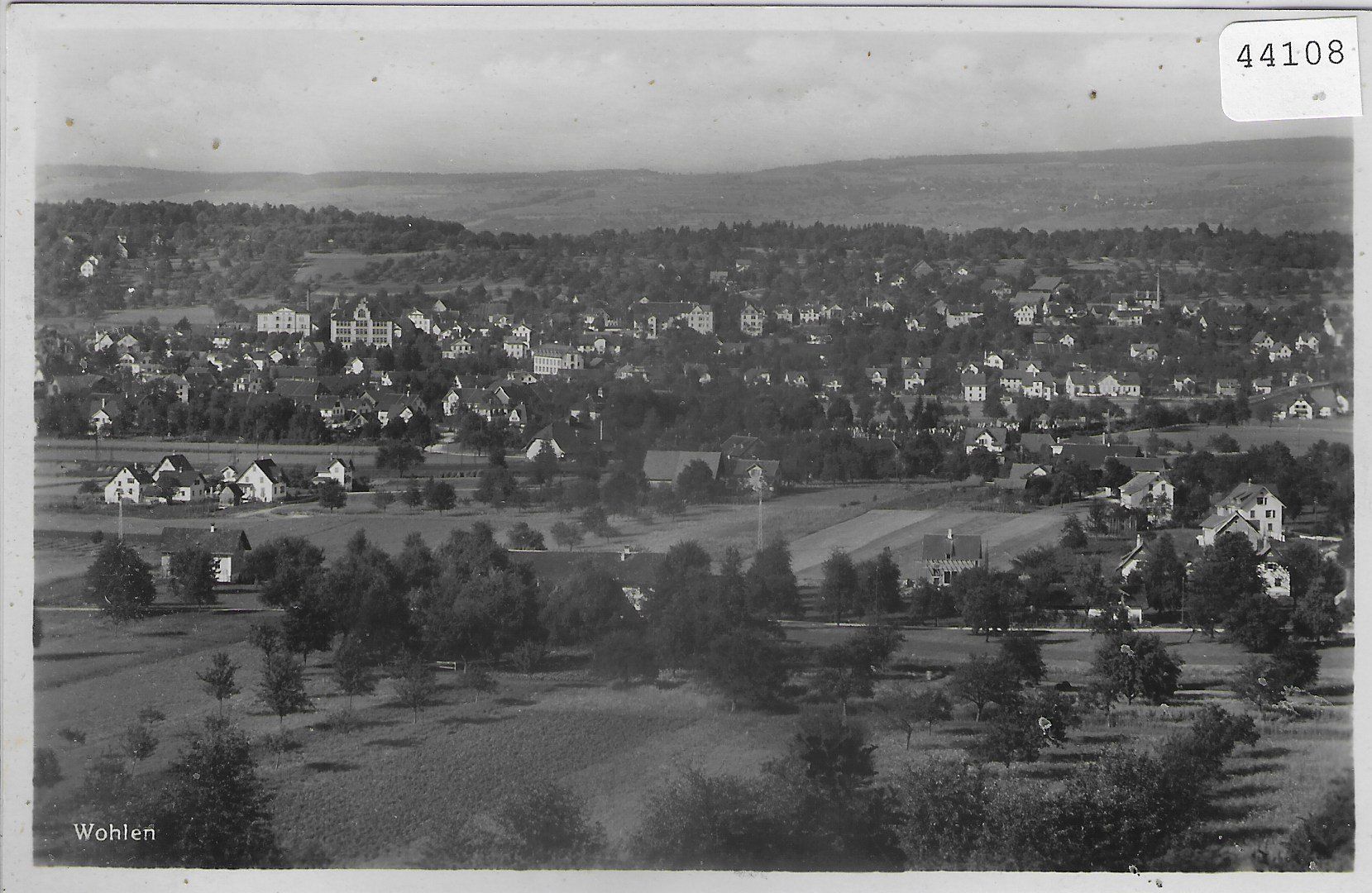 Cartoline postali: Wohlen AG - Generalansicht – Usato da Ettingen venduto da Kartenplanet