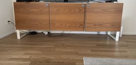 Sideboard Holzoptik weiss drei Türen guter Zustand