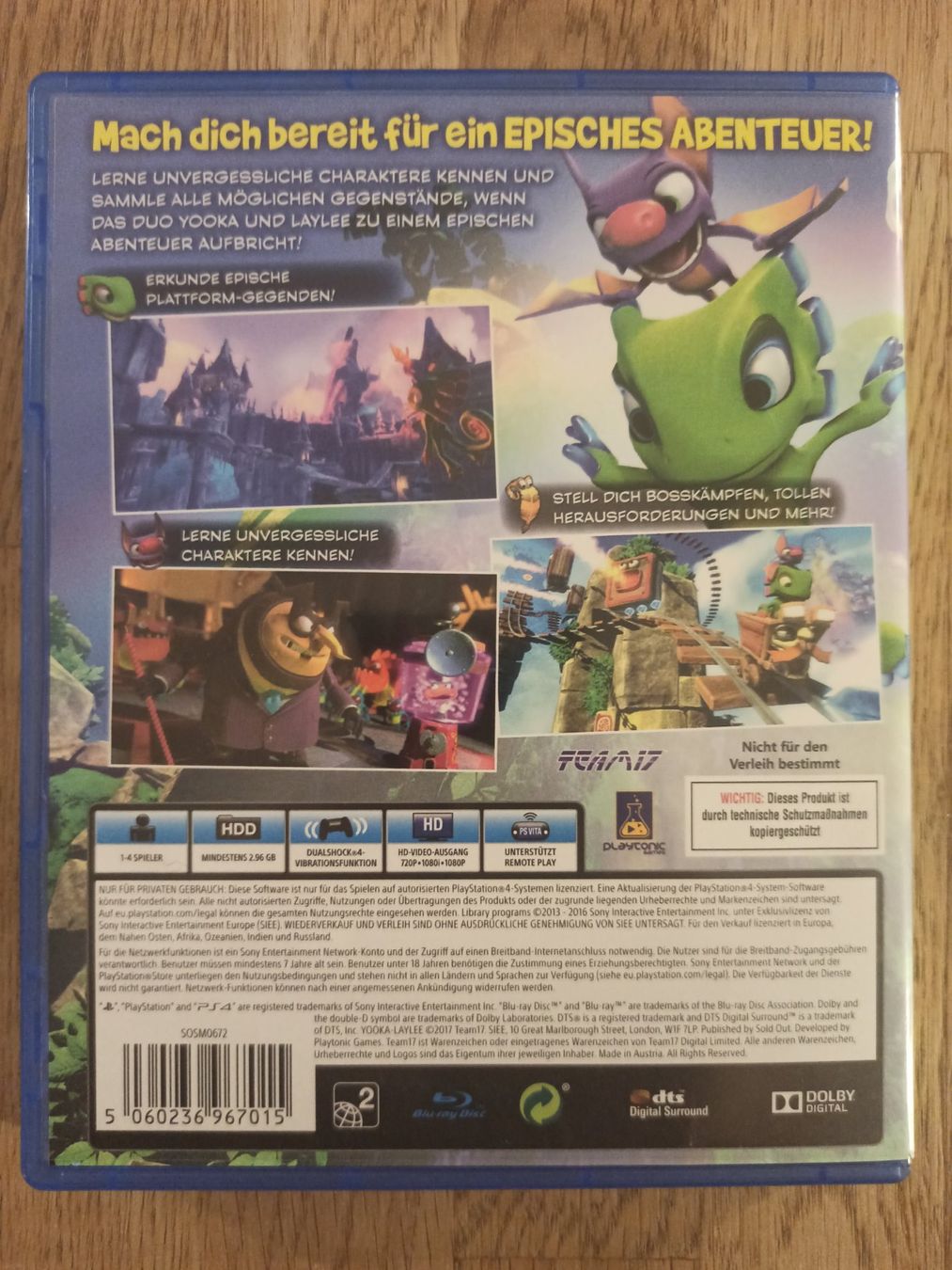 Giochi: Yooka-Laylee and the Impossible Lair PS4 / PS5 – Usato da Oberweningen venduto da mar_87mx 1
