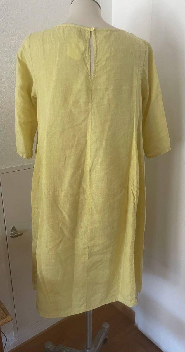 Vestiti: PHILO Leinenkleid  Gelb Gr. M – Usato da Schaffhausen venduto da marakesch41 3