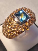 Safir gelb Ring