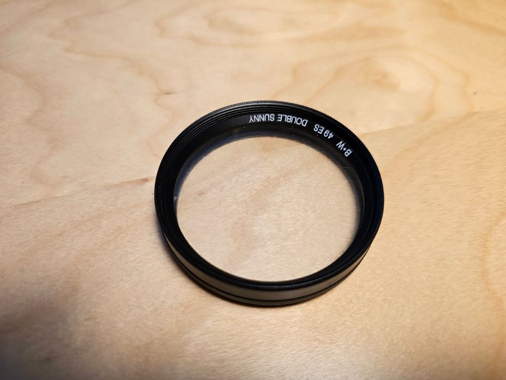 B+W 49ES 49mm Double Sunny Filter (Gebraucht) in Zürich für CHF 0.1 ...