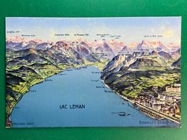 Lac Leman - Evian-les-Bains - Vevey - Montreux