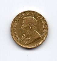 (1145) Südafrika, 1/2 Pfund 1897, Krüger, Gold