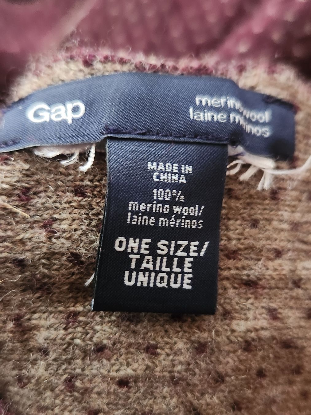 Foulards, Tücher & Schals: Écharpe GAP laine mérinos bicolore taille unique – Gebraucht aus Niedergösgen von Eva2410 5