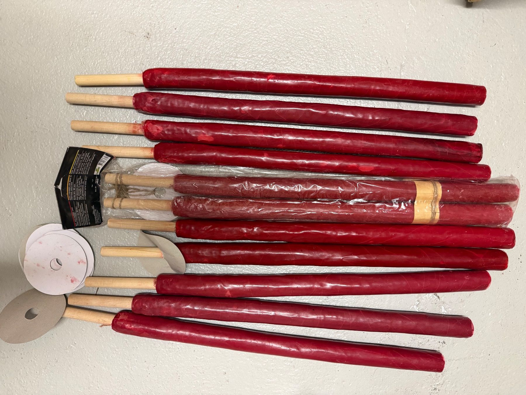 Candele: Fakeln (11x) – Nuovo e nell'imballaggio originale da Zürich venduto da AnKe_15