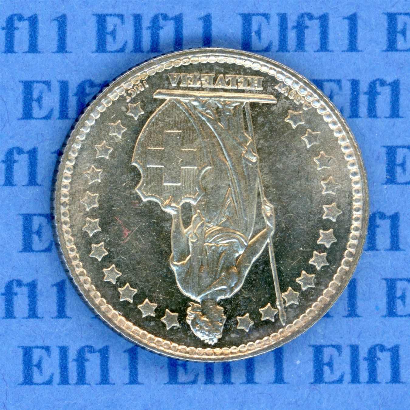 Tutti le monete: CHF___1.00 1932 unz-stgl 1 Franken – Nuovo (secondo la descrizione) da Widnau venduto da Elf11 1