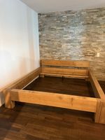 Massivholz Bett 180x200