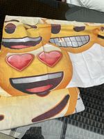Emoji Bettwäsche Duvet und Kissenbezug 145x200 cm