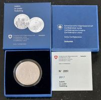 20 Franken 2017 Silber pp Jodeln Box