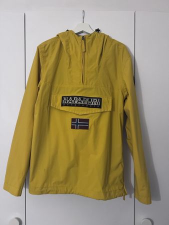 Napapijri Anorak Jacke Gelb Grösse M Perfekt für Frühling