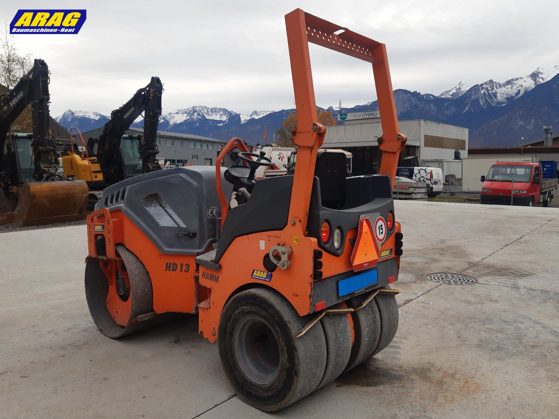 Tutte le macchine: Hamm HD13VT Tandemwalze – Usato da Hasle LU venduto da Arag08 5