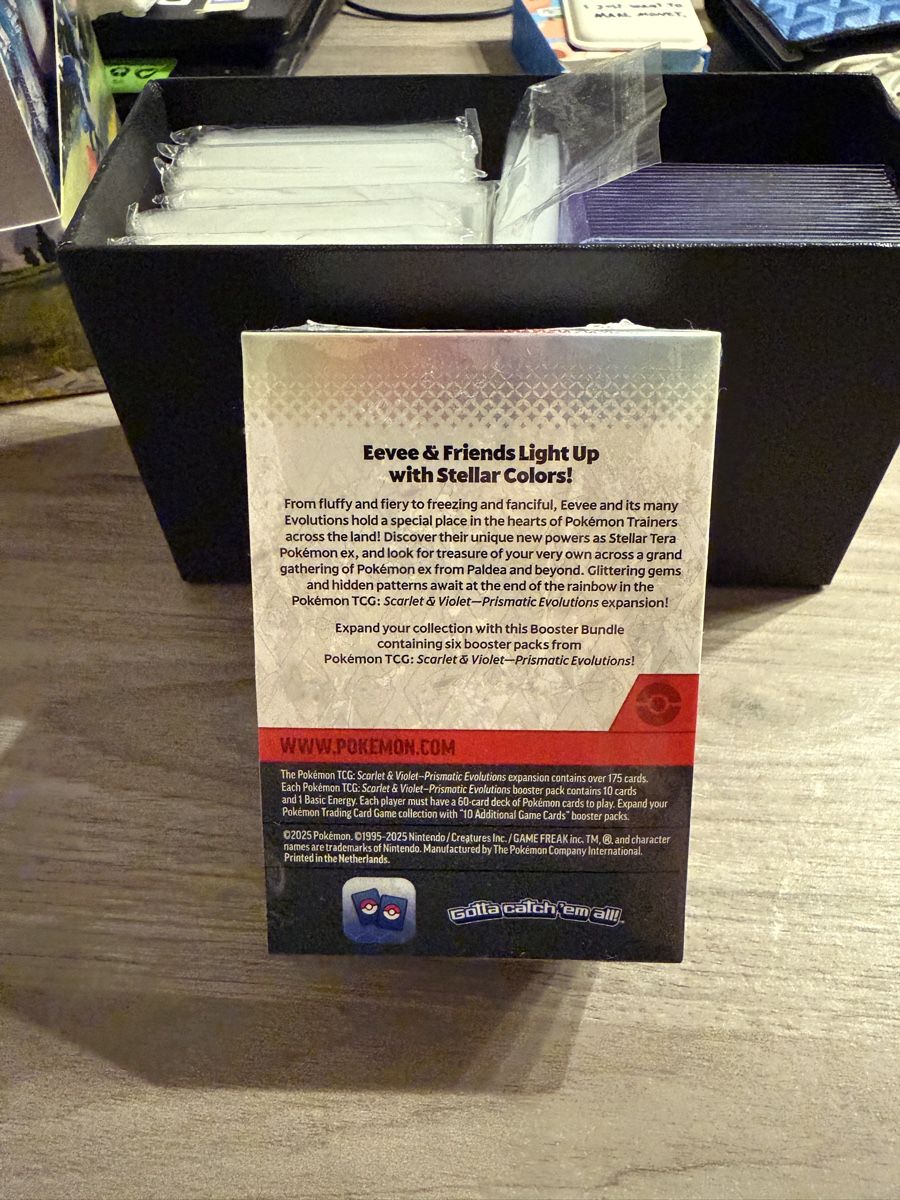 Pokémon Carte collezionabili: Pokémon Prismatic Evolutions Booster Bundle Sealed ENG🇬🇧 – Nuovo e nell'imballaggio originale da Cham venduto da genti147 1